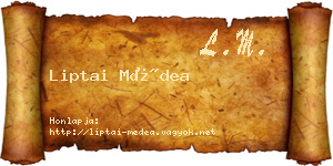 Liptai Médea névjegykártya
